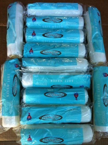 LOT OF 13 SHERWIN WILLIAMS SOFT WOVEN PAINT ROLLERS 9&#034; X 1/2 NAP