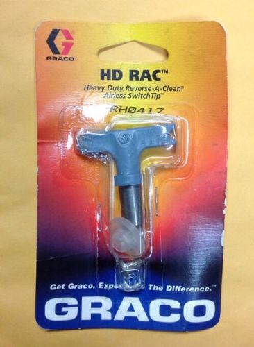 Graco RH0417 HD RAC Heavy Duty Reverse A Clean Airless SwitchTip