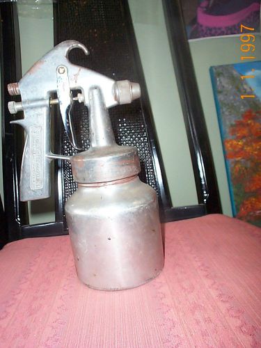 vtg~paint sprayer~gun~metal can~The Compbell Hausfeld Co~Harrison, OH~aluminium
