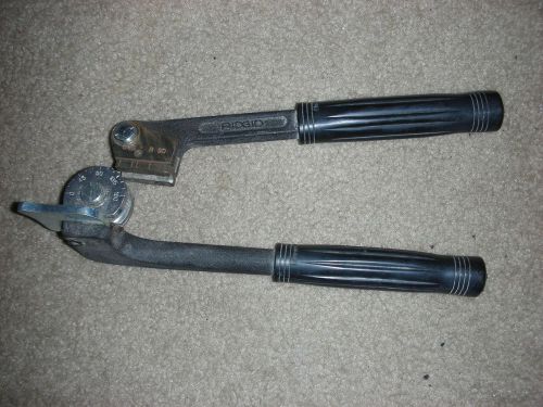 Ridgid 1/4&#034; o.d. tubing pipe tube bender nice for sale