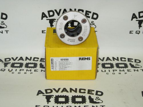 New in box rems 521250 pipe threader die head npt 1&#034; for threading machine for sale