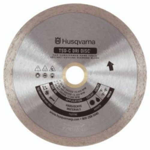 Husqvarna continuous rim diamond blade-4in tsd-c 4in dri disc for sale