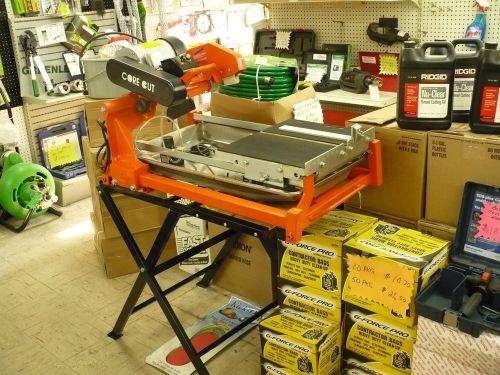 DIAMOND PRODUCTS CC900TE 10&#034; TILE SAW W/ STAND ( NEW )