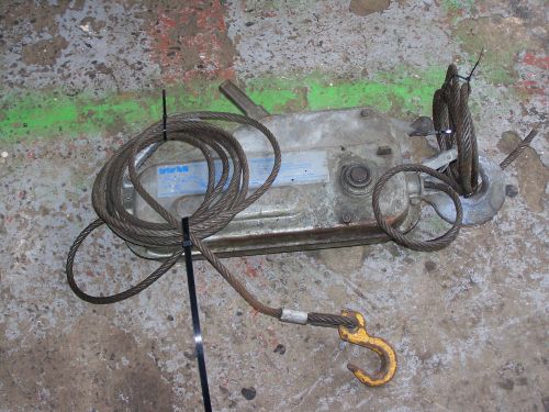 Winch tirfor tu 16 32 cwt 1600 kg for sale