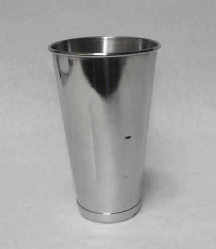 30 oz. MALT CUP  Stainless Steel Tin for Hamilton Beach Malt Mixer