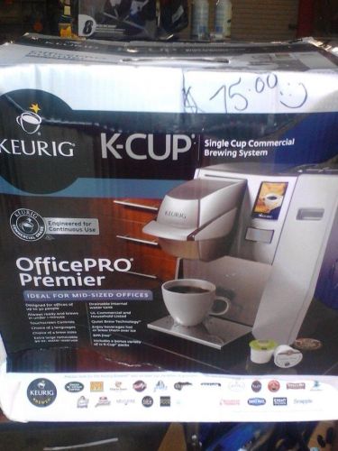 Keurig K155 Office Pro Premier Brewing System 1 cup Coffee * * NEW * *