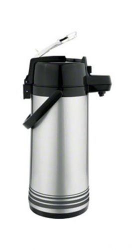 Update International NLD-22-BK/SF Brushed Stainless Steel Airpot with Black
