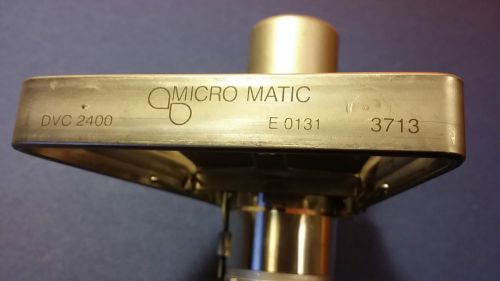 MICROMATIC DVC 2400 RSV DRUM Valve Stainless Barbed HOSE Tap LINE Dispense