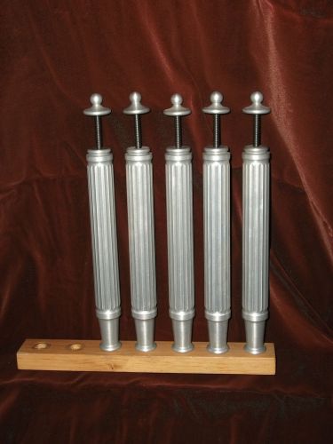 CUSTOM BEER TAP HANDLE FLUTED COLUMN. ADD YOUR OWN TOPPER. NEW