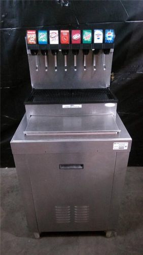 Cornelius CB2323 8 head soda dispenser with ice bin FREE STANDING