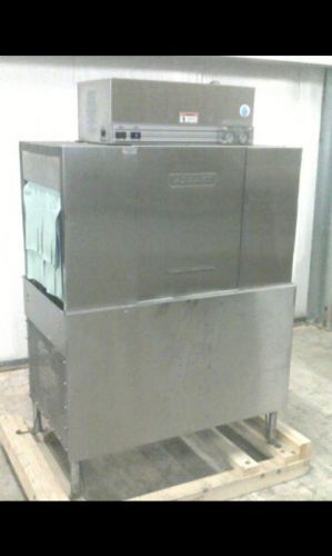Hobart c44a commercial dish machine dishwasher warewashing 3 phase for sale