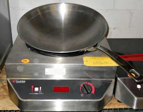 Cooktek portable counter top induction range wok for sale