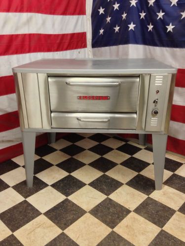 Blodgett pizza oven 1000 stack stone deck mint 1048used refurbished for sale
