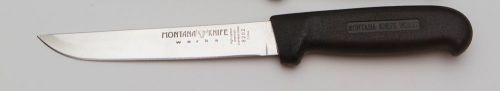 Montana Knifeworks 6&#034; Boning Knife Stiff/Straight 8202-Fibrox Handle New &amp; Sharp