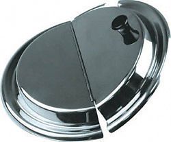 Hinged inset cover stainless steel. 7 quart. new for sale