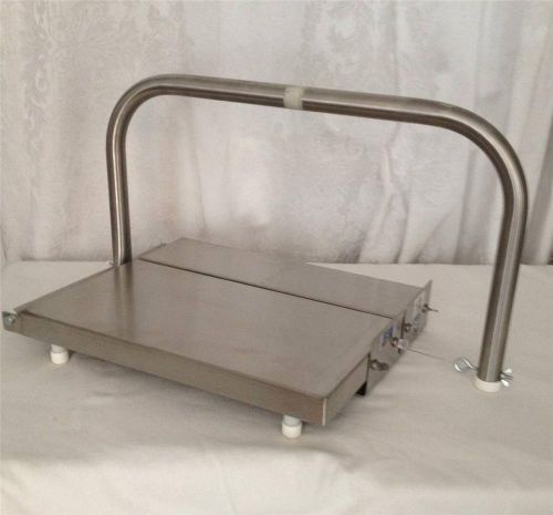 Vollrath 1837 Manual Cheese Block Cutter Commercial MSRP 475.00 grocer deli, New
