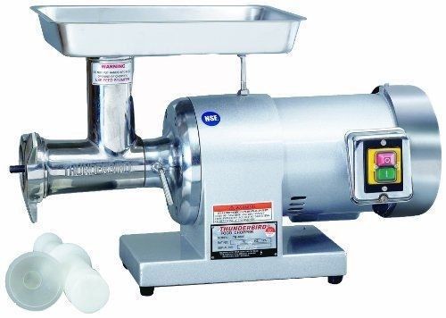 Thunderbird TB-400E Stainless Steel No.22 1.5HP Meat Grinder , FREE SHIPPING !!!