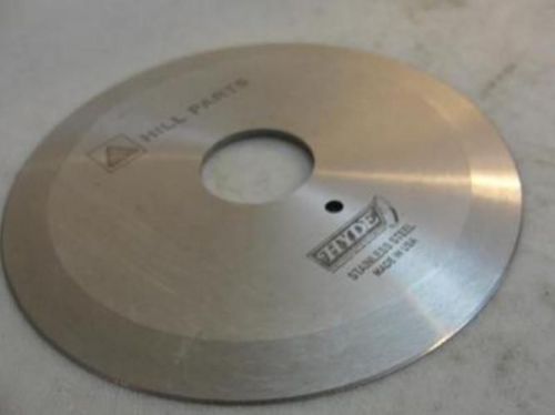 27744 Old-Stock, Hill Parts 4010266 Circular Blade, 4&#034; OD, 7/8&#034; ID