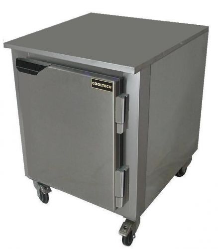 Cooltech 1-Door Low Boy Worktop Freezer 27&#034;