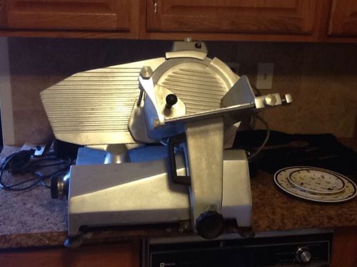 Used Univex Commercial Deli Slicer Model 7512 Tested, Works As-Is