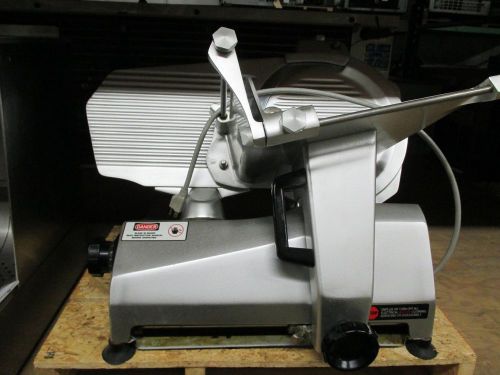 Univex Slicer/NSF, Meat &amp; Cheese, 12&#034; Blade, Removable Sharpener