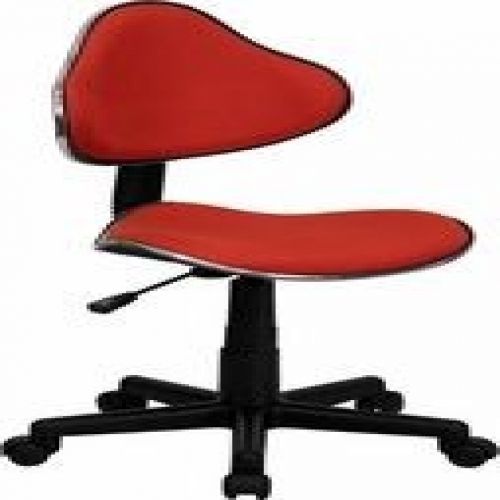 Flash Furniture BT-699-RED-GG Red Fabric Ergonomic Task Chair