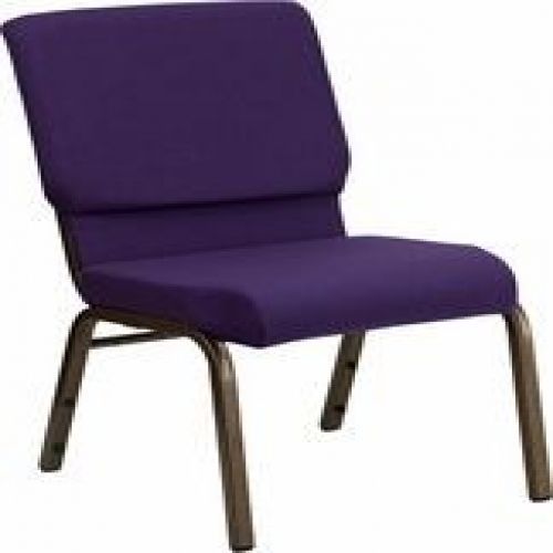 Flash Furniture FD-CH02185-GV-ROY-GG HERCULES Series 18.5&#039;&#039; Wide Royal Purple St
