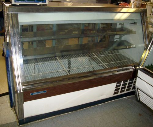 COMMERCIAL PINNACLE USA  77&#034; LONG REFRIGERATED DELI CASE  NICE!!
