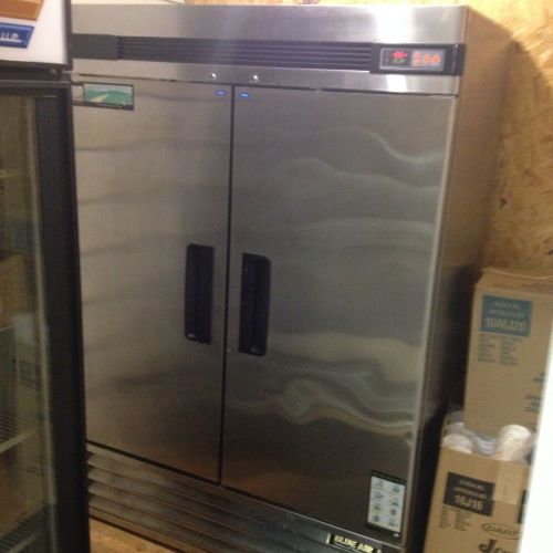 Blue air basf2 two door upright reach in freezer for sale