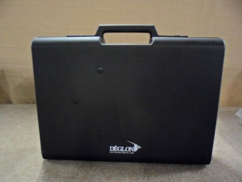 Deglon (Empty) D2 Black Case with 2-Pastry Fix-Class Trays