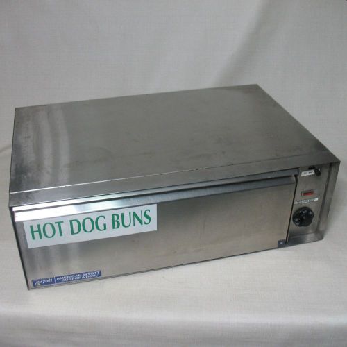 Wyott bw-40 bun food warmer hot dog stainless steel great condition for sale