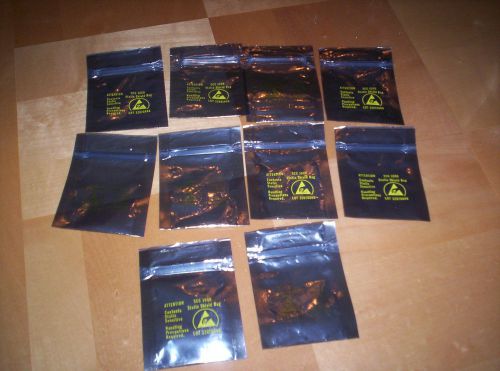 FARADAY CAGE ESD BAGS 3 X 4 IN SIZE BEST EBAY PRICE EMF SURVIVALIST GEAR BUY NOW