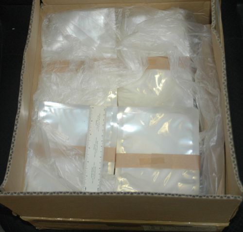 1800 medical labatory 8&#034; x 5-1/2&#034; clear 6 mil polyethylene storage bags xl-14 for sale