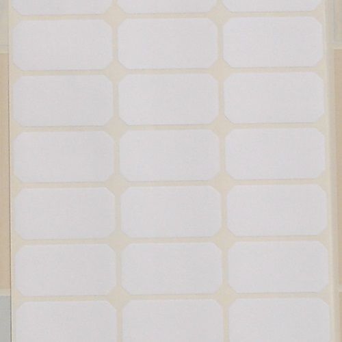 210 White Sticky Labels 28x55 mm Price Stickers, Tags, Blank, Self Adhesive