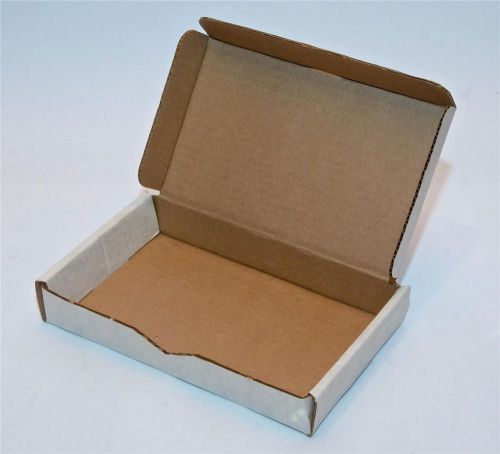 Vhs video cassette white corrugated cardboard mailer shipping boxes (33 count) for sale