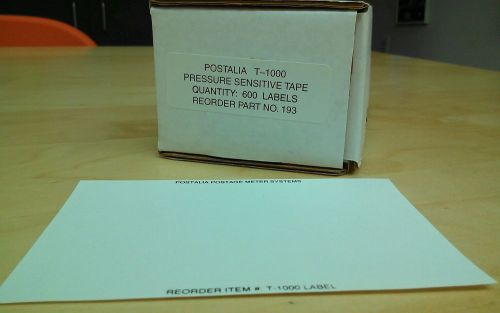 Francotyp-Postalia T-1000 Pressure Sensitive Labels