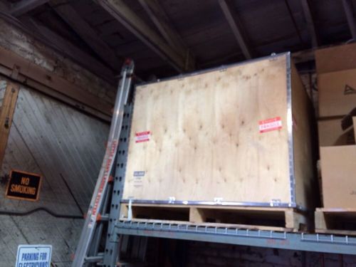 !! reduced!! U Line Wooden Shipping Crate With Pallet Large S-9922 Used One Time