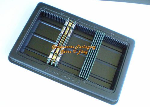 2 - ram dram tray-container-box for pc desktop memory dimm modules fits 100 new for sale