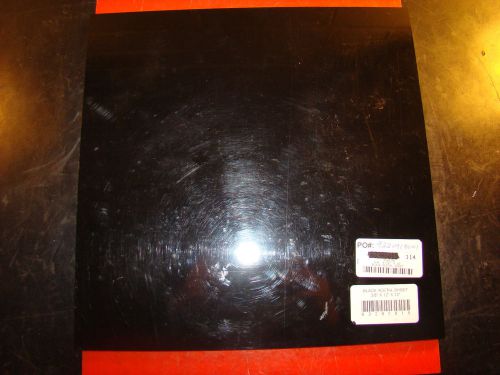 DELRIN (ACETAL) BLACK SHEET, 5505781, 3/8&#034; x 12&#034; x 12&#034;, USA, /KS1/