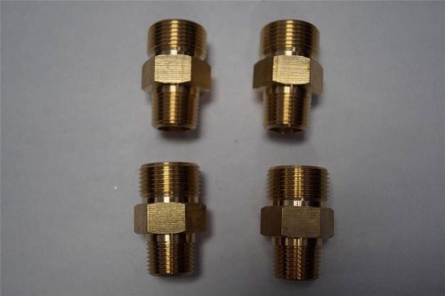 Brass m22 screw type x 3/8 mnpt pressure washer fittings 85.300.133 for sale