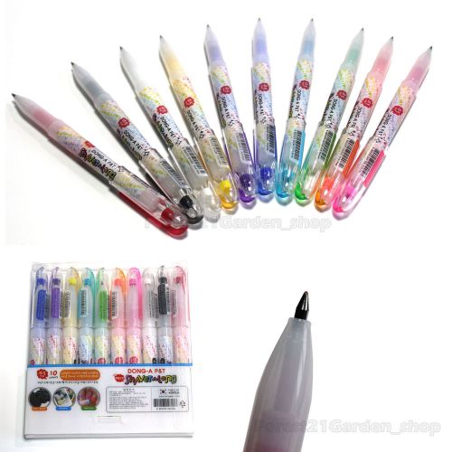 New Dong-A Shavet Deco Long  Color Pen 10 Colors