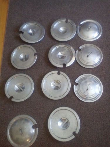 11 different Round Stainless Steel Buffet Steam Table Soup LID Cover soup well