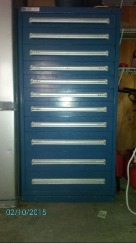 Stanley Vidmar 11 drawer tool cabinet storage
