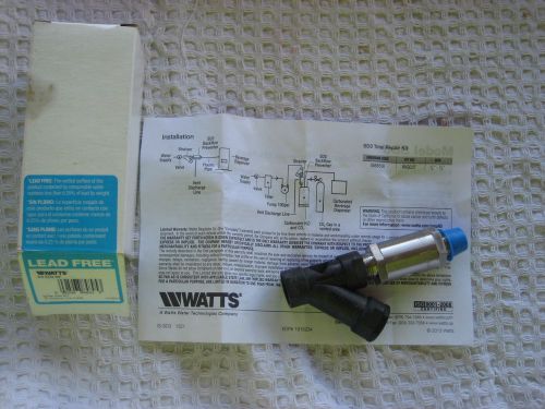 Watts 3/8 sd3 mf backflow preventor, stainless steel, threaded,. no reserve!! for sale