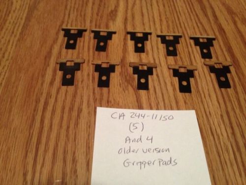Hp Indigo press 3000/5000 parts gripper pads (10) total- 2 versions