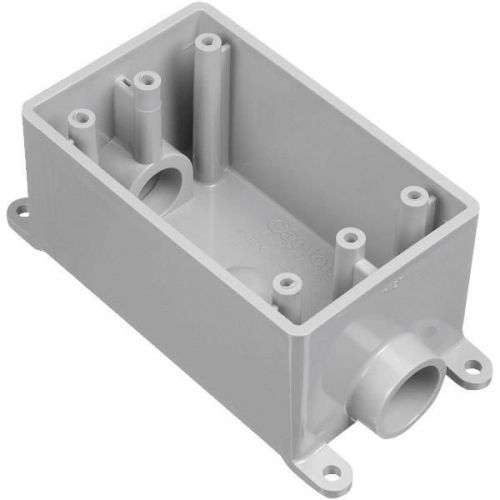 Thomas &amp; betts through termination outlet box-1/2&#034; fsc outlet box for sale