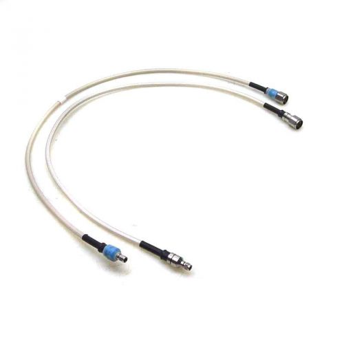 (2) semflex fscm-60637 male type n to male sma 36&#034; adaptor rf cables 3&#039; for sale