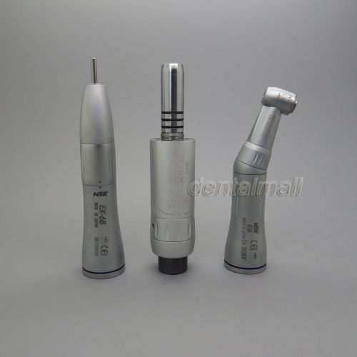 NSK Inner Water Spray Dental Low Speed Handpiece Contra Angle Air Motor B2/2hole