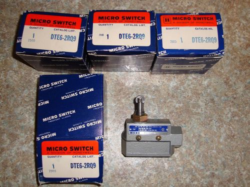 MICRO SWITCHES DTE6-2RQ9    TOTAL OF 4