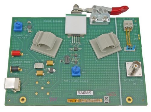 Tektronix 679-5820-00 Probe Deskew Calibration Fixture PCB Circuit Board